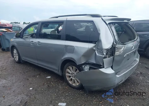 2011 Toyota Sienna Limited 7 Passenger from USA, damaged, VIN 5TDDK3DC3BS017022